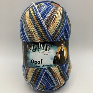 Opal Harry Potter Half Blood Prince Yarn Wool Blend Harry Ron 100g‎ 425m